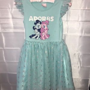 Little Pony Adorbs Dress Size 7/8. E25